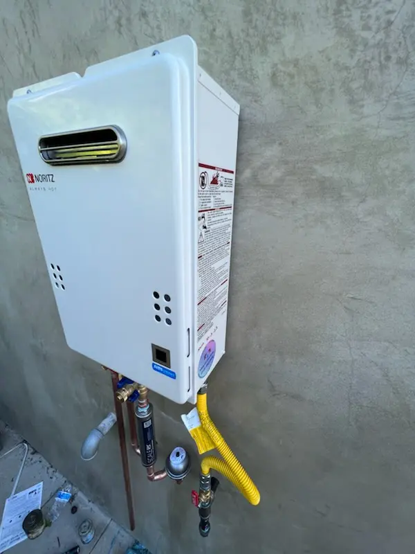 Tankless water heater installation for Long Point homes